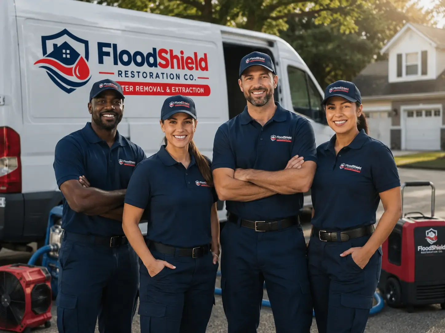 Flood Damage Restoration company in Crosby, PA